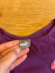 Vorschaubild 6 von Kinder T-Shirt Kurzarm Baumwolle Tiermotiv Lila Gr. 104