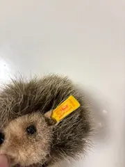Vorschaubild 5 von Igel Plüschtier Kuscheltier Knopf im Ohr braun 9cm