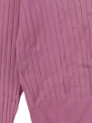 Vorschaubild 4 von Strickjacke Damen Gr. M Rosa Cardigan Rippstrick Baumwolle