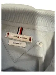 Vorschaubild 6 von Damen Poloshirt Hellblau Gr. M Regular Fit Baumwolle