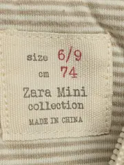 Vorschaubild 3 von Leichte Jacke Kinder Gr. 74 Beige Klassisch Kapuze Reißverschluss