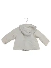Vorschaubild 2 von Leichte Jacke Kinder Gr. 74 Beige Klassisch Kapuze Reißverschluss