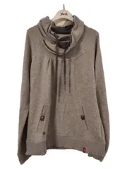 Vorschaubild 1 von EDC Damen Kapuzenpullover Grau Gr. 42/XL Casual Hoodie