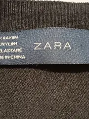 Vorschaubild 4 von Basic Pullover Damen Viskose Schwarz Gr. M Langarm Zierknöpfe