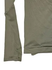 Vorschaubild 4 von Langarmshirt Herren L Oliv Logo Sportlich Polyester Gr. 50