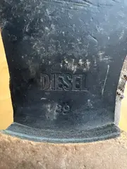 Vorschaubild 5 von Damen Schnürstiefel Wildleder Beige Gr. 39 Cut-Outs Combat