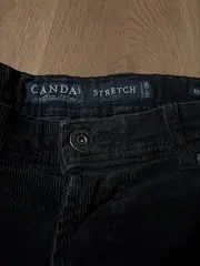 Vorschaubild 2 von Canda Cordhose Herren W32/32 Schwarz Stretch Regular Fit