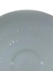 Vorschaubild 2 von Apart Untertasse Porzellan Weiß 11 cm Klassisch Strukturmuster