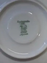 Vorschaubild 4 von Apart Untertasse Porzellan Weiß 11 cm Klassisch Strukturmuster
