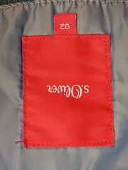 Vorschaubild 3 von Kinder Steppmantel Gr. 92 Grau Klassisch Outdoor Winterjacke