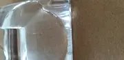 Vorschaubild 2 von Kerzenhalter Glas Modern Transparent 22cm Kerzenständer Elegant
