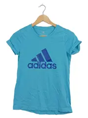Vorschaubild 1 von T-Shirt Kinder Gr. 164 Türkis Climalite Logo Sport Mädchen