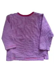 Vorschaubild 2 von Baby Langarmshirt Gr. 68 Rosa Gestreift Teddybär Applikation