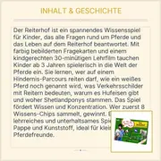 Vorschaubild 3 von Der Reiterhof Lernspiel Wissensspiel Pferde Mädchen ab 3 Jahre DVD