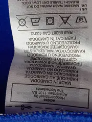 Vorschaubild 4 von Trainingsjacke Kinder Jungen Blau Gr. 176 Sport Freizeit Polyester