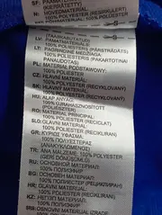 Vorschaubild 5 von Trainingsjacke Kinder Jungen Blau Gr. 176 Sport Freizeit Polyester