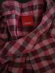 Vorschaubild 4 von Freizeitkleid Mädchen kariert rosa Baumwolle Sommer Gr. 98