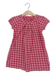 Vorschaubild 1 von Freizeitkleid Mädchen kariert rosa Baumwolle Sommer Gr. 98