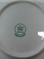 Vorschaubild 3 von Porzellan Unterteller Klassisch Weiß Blumenmuster 14.5 cm