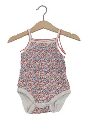 Vorschaubild 1 von Baby Body Mädchen Blumenmuster Träger Baumwolle Mehrfarbig Gr. 74