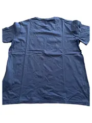 Vorschaubild 2 von Herren T-Shirt großes Logo Blau Gr. 50;L Baumwolle Casual