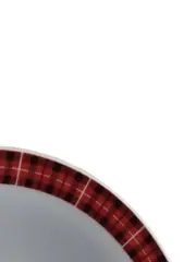 Vorschaubild 2 von Bavaria Teller Porzellan kariert rot 23cm W. Germany