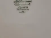 Vorschaubild 4 von Bavaria Teller Porzellan kariert rot 23cm W. Germany