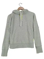 Vorschaubild 1 von Damen Kapuzenpullover Hoodie Grau Gr. S Melierter Freizeit Sportlich
