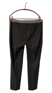 Vorschaubild 2 von Damen Stoffhose Gr. 40 Grau Business Zweifarbig Elegant
