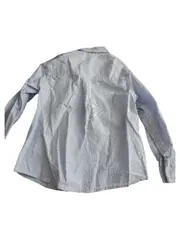 Vorschaubild 7 von Hemd Jungen Gr. 122 Blau Gestreift Langarm