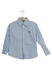 Vorschaubild 1 von Hemd Jungen Gr. 122 Blau Gestreift Langarm