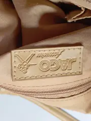 Vorschaubild 3 von Henkeltasche Damen Beige Vintage Elegant Schultertasche 34cm breit