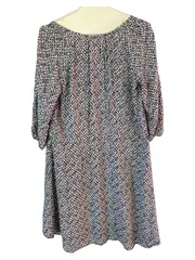 Vorschaubild 2 von Damen Freizeitkleid Gr. 34;XS Blau gemustert Viskose