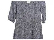 Vorschaubild 3 von Damen Freizeitkleid Gr. 34;XS Blau gemustert Viskose