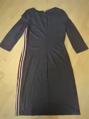 Vorschaubild 3 von EDC Damen Freizeitkleid Gr. 38/M Blau Casual mit Seitenstreifen
