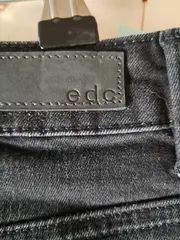 Vorschaubild 7 von EDC Damen Jeansrock Gr. 36 S Schwarz Casual Denim Rock