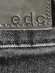 Vorschaubild 6 von EDC Damen Jeansrock Gr. 36 S Schwarz Casual Denim Rock