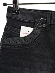 Vorschaubild 3 von EDC Damen Jeansrock Gr. 36 S Schwarz Casual Denim Rock