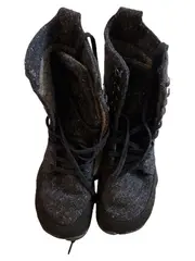 Vorschaubild 2 von Damen Stiefelette Gr. 36 Grau Wolle Barfußschuhe