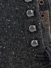 Vorschaubild 3 von Damen Stiefelette Gr. 36 Grau Wolle Barfußschuhe