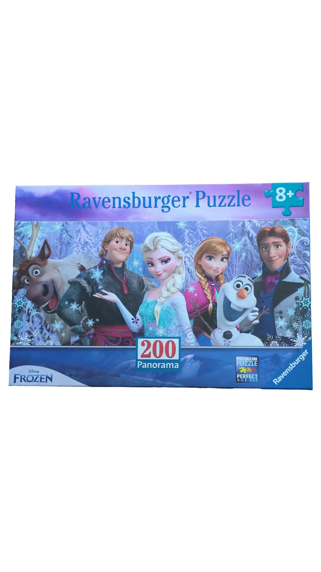 RAVENSBURGER Puzzle 200 Teile Disney Die Eiskönigin Panorama Kinder Elsa Anna