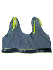 Vorschaubild 1 von Sport BH Damen Gr. M Blau Sportlich Bustier Fitness Top
