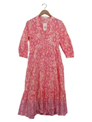 Vorschaubild 1 von Damen Freizeitkleid Print Bohemian Baumwolle Gr. 34;XS