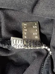 Vorschaubild 4 von Damen Businesskleid Gr. 36/S Blau gepunktet ärmellos elegant