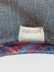 Vorschaubild 2 von Kinder Freizeitkleid Gr. 140 Blau Kariert Baumwolle Vintage