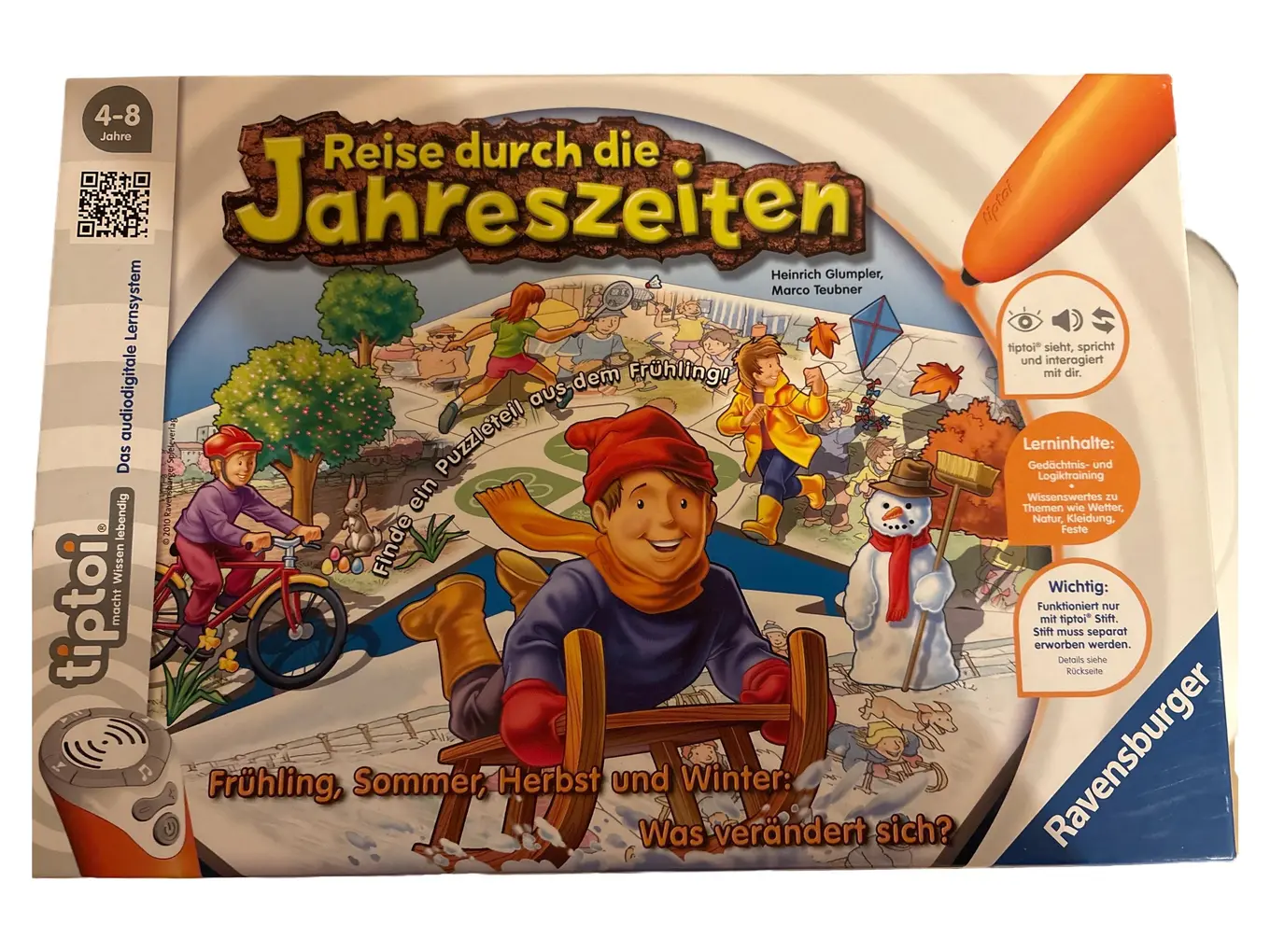 RAVENSBURGER tiptoi Lernspiel Reise durch die Jahreszeiten Natur