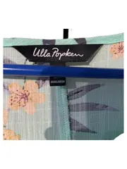 Vorschaubild 2 von Tunikakleid Damen Gr. 56/5XL Grün Floral Freizeit Viskose