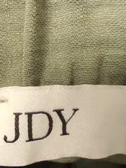 Vorschaubild 3 von Damen Stoffhose Weites Bein Grün Gr. 32 Elastischer Bund