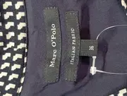 Vorschaubild 3 von Damen Blusenkleid Gr. 36/S Blau Grafisch Modern Minikleid