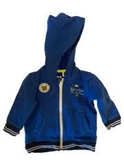 Vorschaubild 1 von Jungen Sweatjacke Kapuzenjacke Gr. 80 Blau Casual Baumwolle